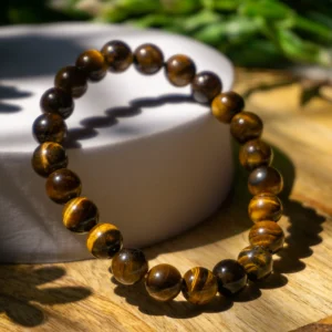 Brown Premium Hessonite Confident Bracelets for Men &Women