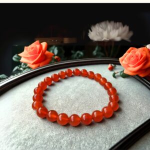 Red Premium Coralline Bracelet Positive Energy Bracelet For Men & Women