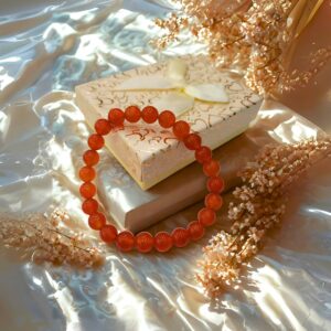 Red Premium Coralline Bracelet Positive Energy Bracelet For Men & Women