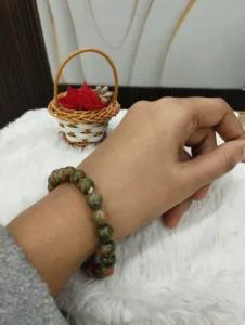 Green Unakite Bracelet Sp…