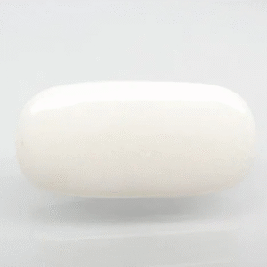 12.93 Ratti Natural White Opal | Cushion Cabochon | Govt. Lab Certified