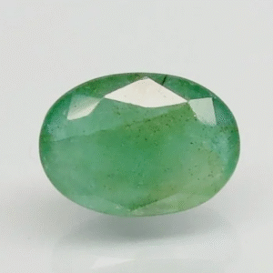6.12 Ratti Natural Emerald | Oval Mixed Cut | Govt. Lab Certified