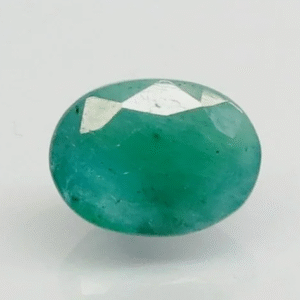 6.34 Ratti Natural Emerald | Oval Mixed Cut | Govt. Lab Certified