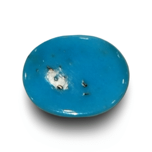 Natural Turquoise | Certified | Oval Cabochon | Sea Blue  Certificate No.: IGCDKBAJ44696
