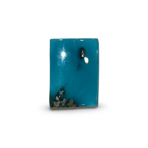 6.00 Ratti Natural Turquoise | Certified Square Cabochon in Sea Blue