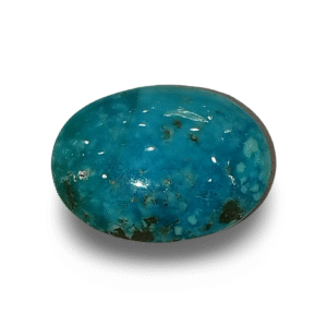 Natural Turquoise | Certified | Oval Cabochon | Sea Blue  Certificate No.: IGCDKBAJ41418