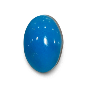 12.44 Ratti Natural Turquoise | Certified | Oval Cut | Sea Blue