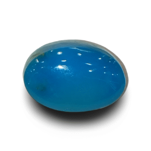 Natural Turquoise | Certified Oval Cabochon Gemstone Certificate No.: IGCDKBAJ41471
