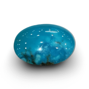 Natural Turquoise | Oval | Sea Blue | Certified | Astrological Gemstone Certificate No.: IGCDKBAJ44697
