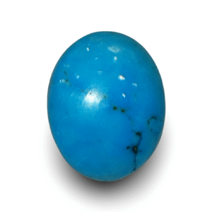 16.56 Ratti Natural Turquoise | Certified | Oval Cabochon | Sea Blue