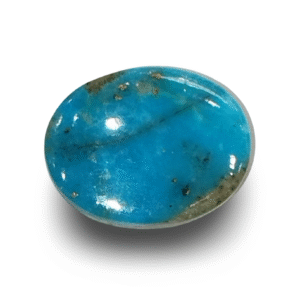Natural Turquoise | Certified | Oval Cabochon | Sea Blue  Certificate No.: IGCDKBAJ41415