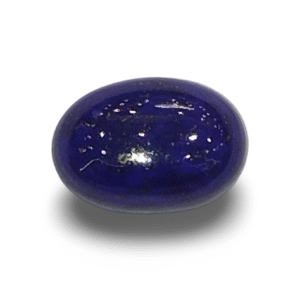 Natural Lapis Lazuli | Oval | Rich Blue with Pyrite Species | Certified Certificate No.: IGCDKBAJ44670