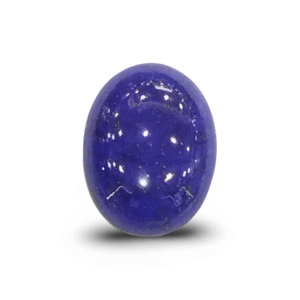 12.22 Ratti Natural Lapis Lazuli | Oval Cabochon | Rich Blue with Pyrite Crystals | IGC Certified