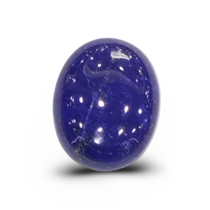 12.22 Ratti Natural Lapis Lazuli | Oval Cabochon | Deep Blue | Pyrite Sparkle | IGC Certified