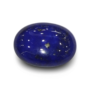Natural Lapis Lazuli | Oval Cabochon | Deep Royal Blue with Pyrite Inclusions | Govt. Lab Certified