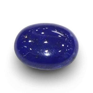 Natural Lapis Lazuli | Oval | Deep Blue with Pyrite Species | Govt. Lab Certified Certificate No.: IGCDKBAJ44666