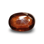 8.00 Ratti Natural Hessonite (Gomed) | Oval Cut | IGC Certified