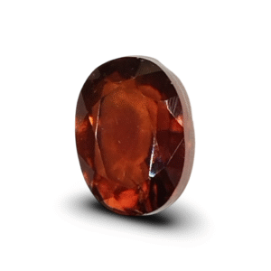 8.28 Ratti Natural Hessonite Garnet | Certified Oval Cut | Orangish Brown