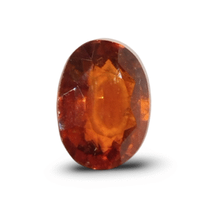 6.61 Ratti Natural Hessonite (Gomed) | Oval Mix Cut | IGC Certified