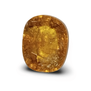 8.72 Ratti Natural Hessonite (Gomed) | Cushion Cut | IGC Certified