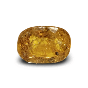 5.06 Ratti Natural Hessonite (Gomed) | Cushion Cut | IGC Certified