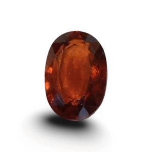 6.06 Ratti Natural Hessonite (Gomed) | Oval Mix Cut | IGC Certified
