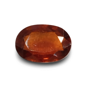 6.06 Ratti Natural Hessonite (Gomed) | Oval Mix Cut | IGC Certified