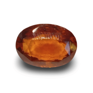 6.61 Ratti Natural Hessonite (Gomed) | Oval Mix Cut | IGC Certified