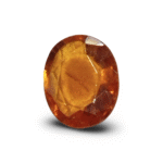 6.28 Ratti Natural Hessonite Garnet | Certified | Oval Cut | Orangish Brown