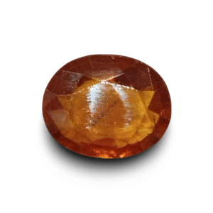 6.28 Ratti Natural Hessonite Garnet | Certified | Oval Cut | Orangish Brown