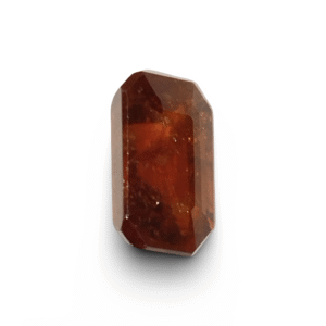 6.44 Ratti Natural Hessonite (Gomed) | Octa Step Cut | IGC Certified