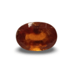 6.11 Ratti Certified Natural Hessonite Garnet | Oval Cut | Orangish Brown