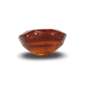 6.44 Ratti Natural Hessonite (Gomed) | Cushion Mix Cut | IGC Certified