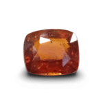 6.44 Ratti Natural Hessonite (Gomed) | Cushion Mix Cut | IGC Certified