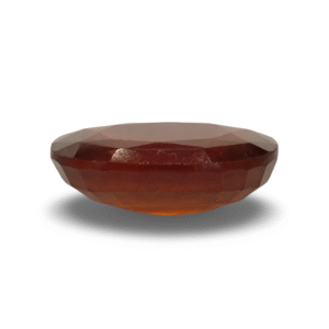 6.28 Ratti Natural Hessonite Garnet | Certified | Oval Mix Cut | Brownish Orange