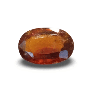 6.61 Ratti Natural Hessonite (Gomed) | Oval Mix Cut | IGC Certified