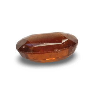6.61 Ratti Natural Hessonite (Gomed) | Oval Mix Cut | IGC Certified