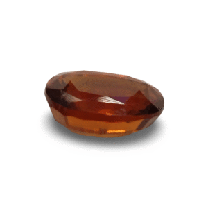 6.22 Ratti Certified Natural Hessonite Garnet | Oval Mix Cut | Brownish Orange