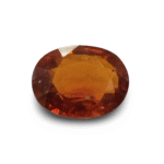 6.00 Ratti Certified Natural Hessonite Garnet | Oval Mix Cut | Brownish Orange