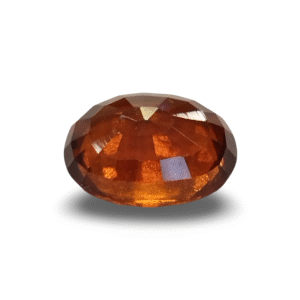 6.00 Ratti Certified Natural Hessonite Garnet | Oval Mix Cut | Brownish Orange