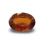 6.06 Ratti Certified Natural Hessonite Garnet | Oval Mix Cut | Brownish Orange