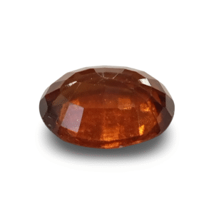 6.06 Ratti Certified Natural Hessonite Garnet | Oval Mix Cut | Brownish Orange