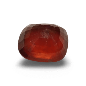 6.28 Ratti Certified Natural Hessonite Garnet | Cushion Mix Cut | Brownish Orange