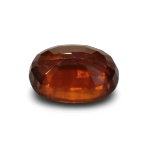 6.11 Ratti Certified Natural Hessonite Garnet | Oval Mix Cut | Brownish Orange