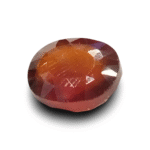 6.44 Ratti Natural Hessonite (Gomed) | Oval Mix Cut | IGC Certified