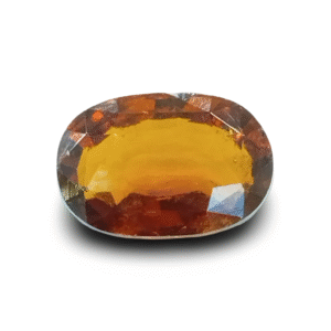 6.17 Ratti Natural Hessonite (Gomed) | Oval Mix Cut | IGC Certified