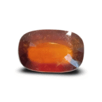 7.33 Ratti Certified Natural Hessonite Garnet | Cushion Mix Cut | Brownish Orange