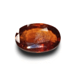 6.39 Ratti Natural Hessonite (Gomed) | Oval Mix Cut | IGC Certified
