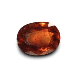 7.44 Ratti Natural Hessonite (Gomed) | Oval Mix Cut | IGC Certified