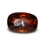 8.50 Ratti Certified Natural Hessonite Garnet | Oval Mix Cut | Brownish Orange